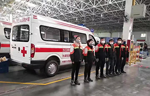 共战疫情 | 硬核配合！负压救护车生产、运输背后的上汽申博sunbet人